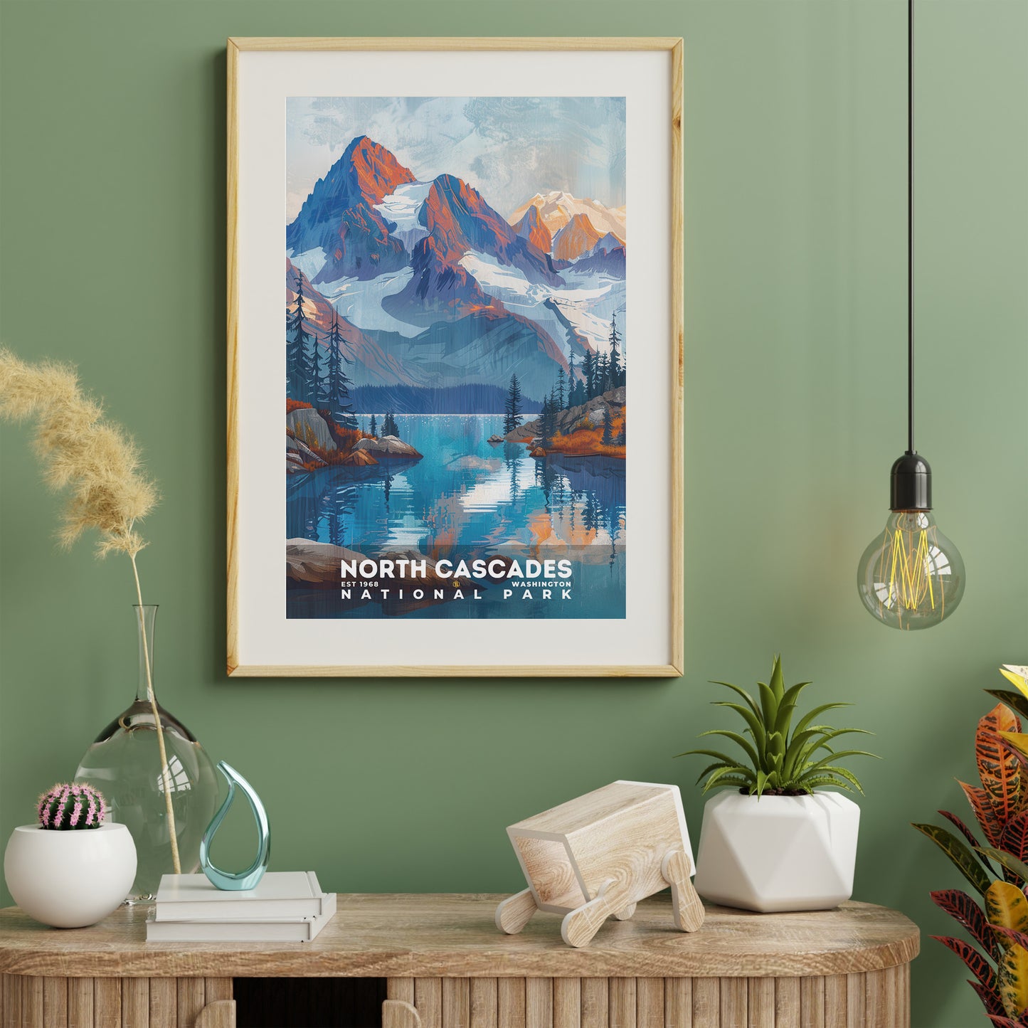 North Cascades National Park Poster | S11