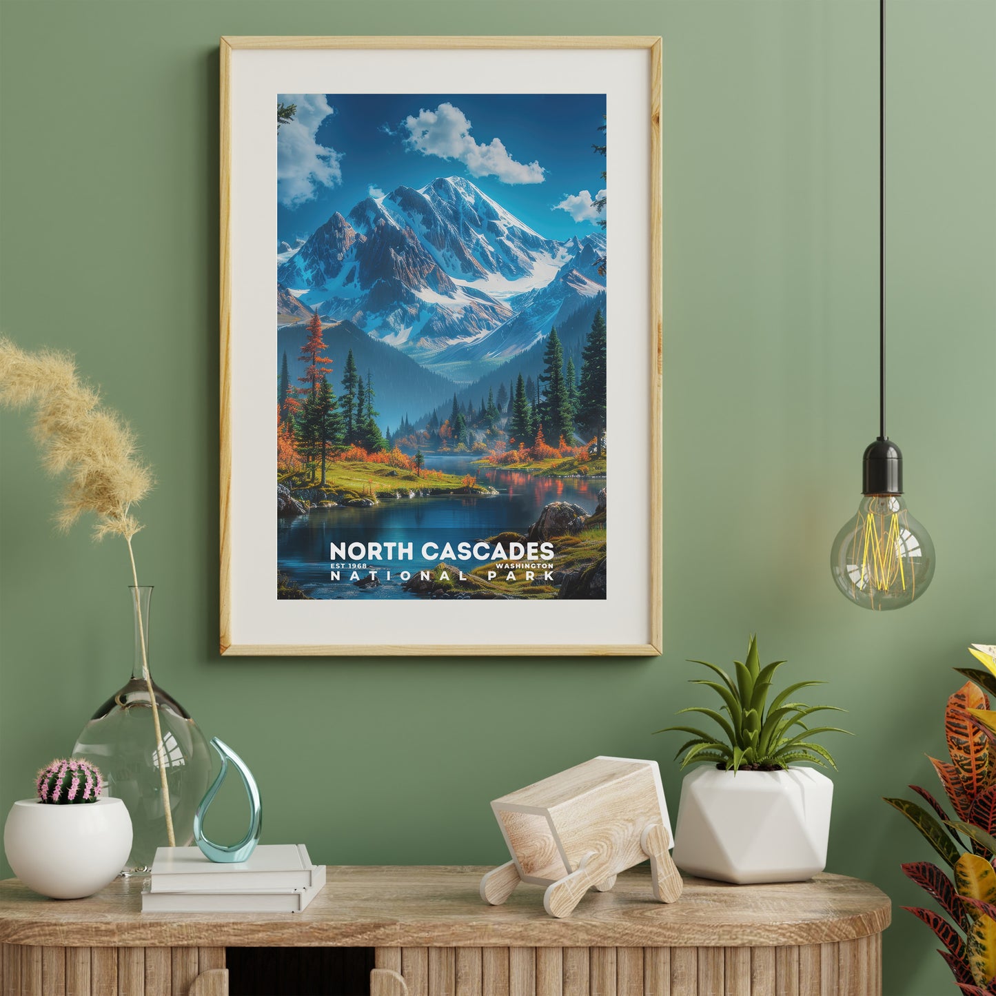 North Cascades National Park Poster | S16