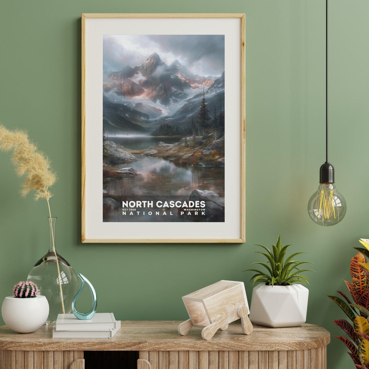 North Cascades National Park Poster | S12