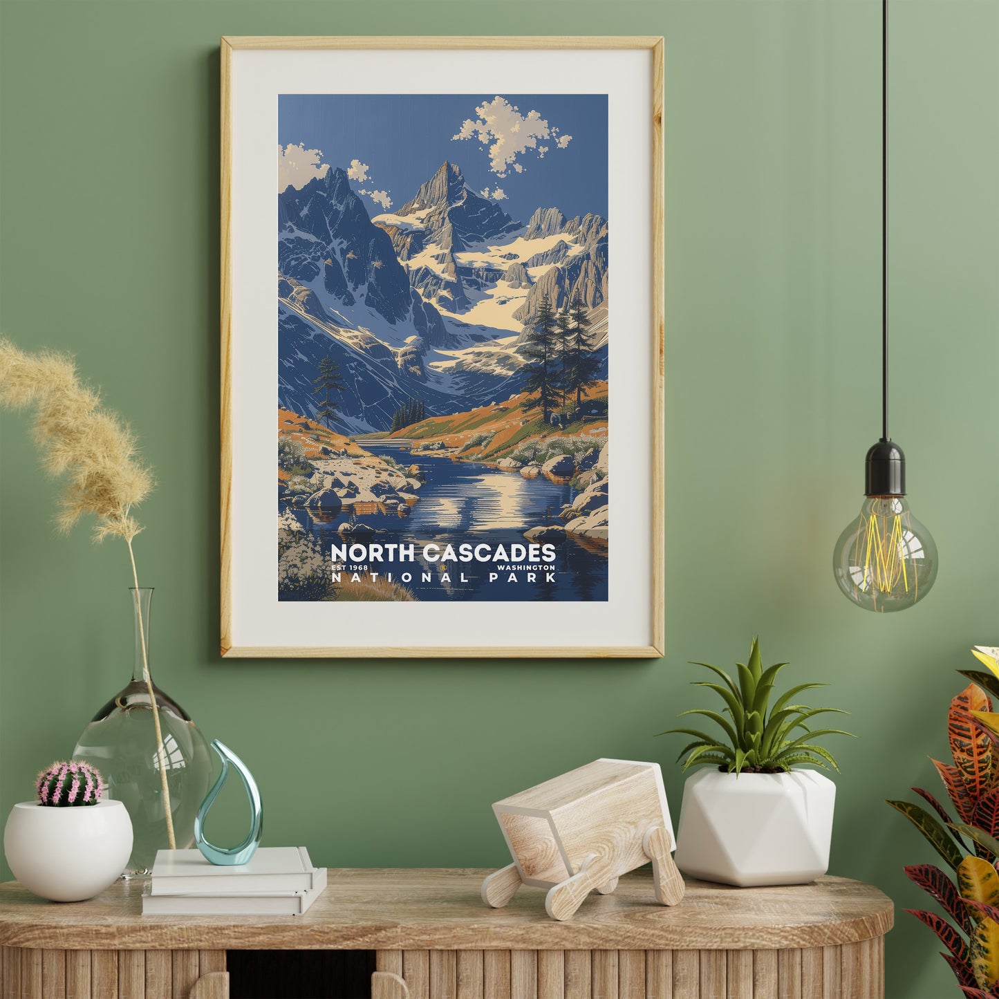 North Cascades National Park Poster | S19