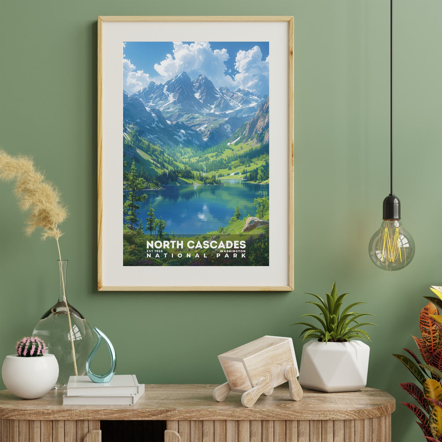 North Cascades National Park Poster | S13