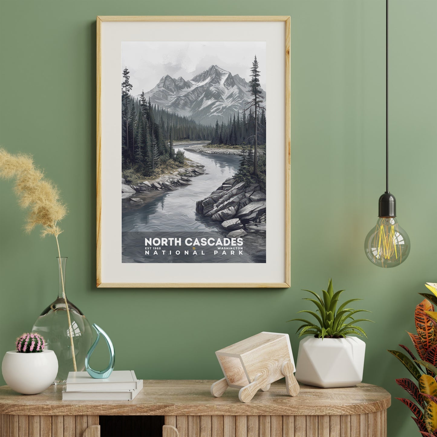 North Cascades National Park Poster | S17