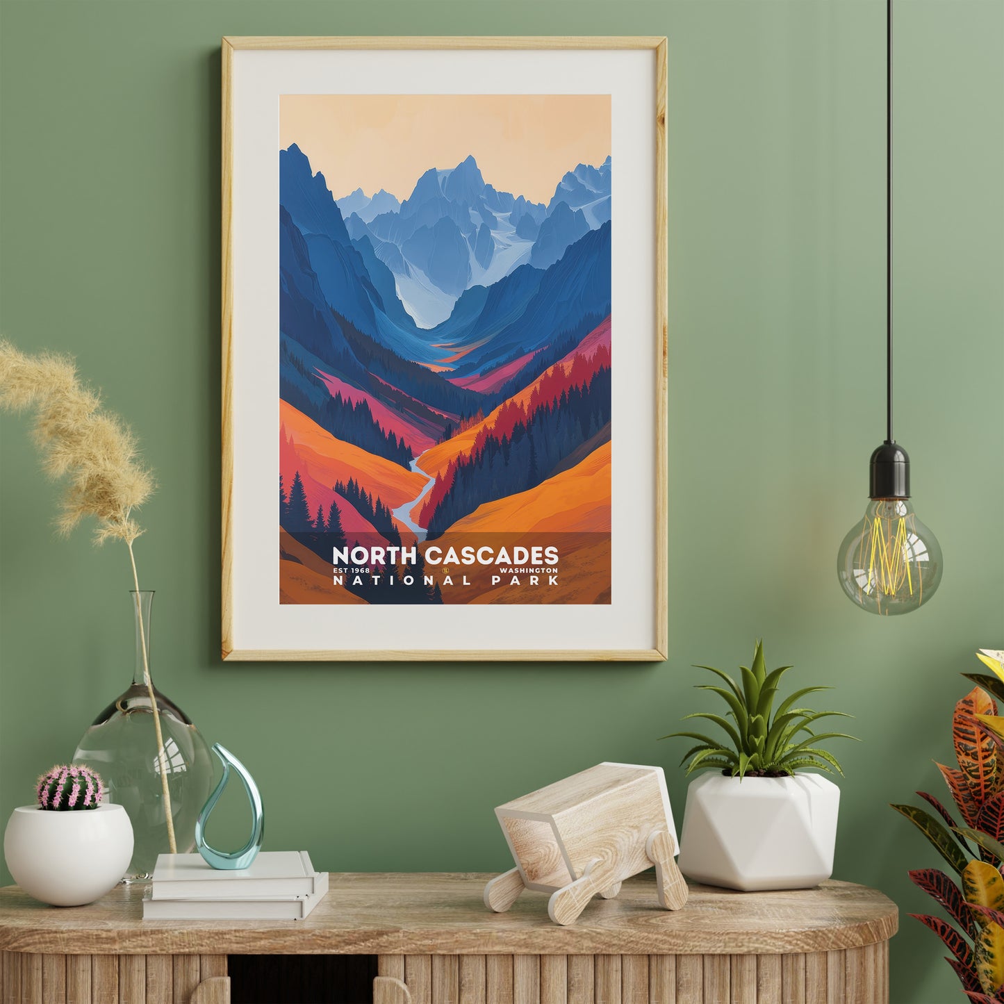 North Cascades National Park Poster | S20