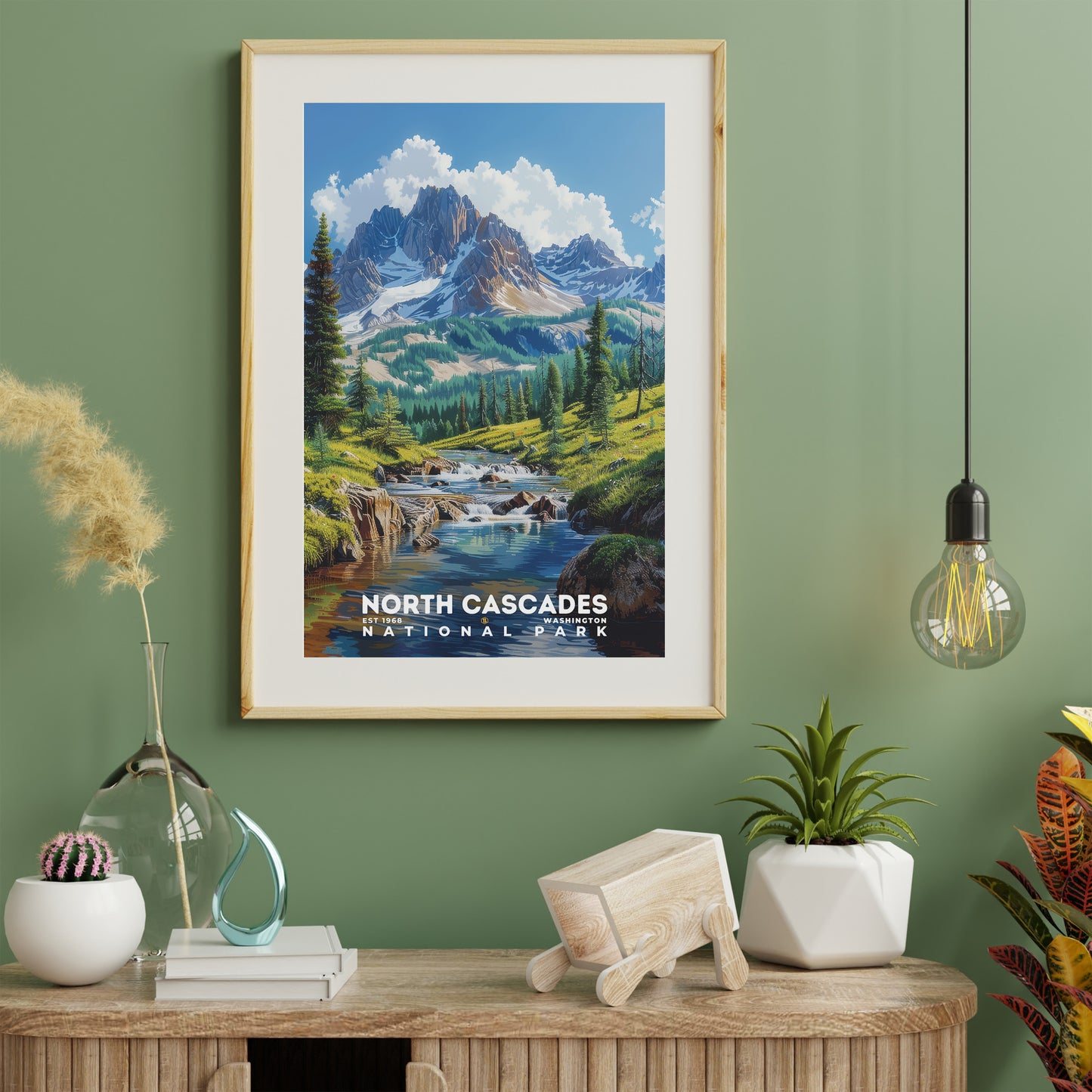 North Cascades National Park Poster | S18