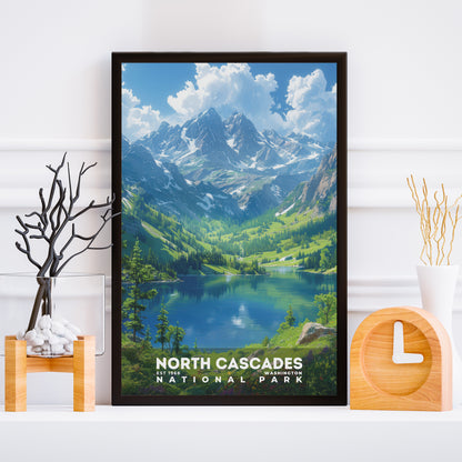 North Cascades National Park Poster | S13