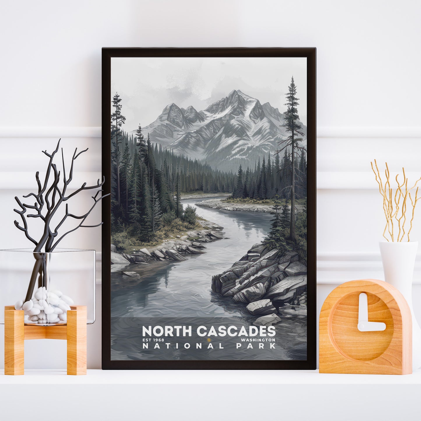 North Cascades National Park Poster | S17