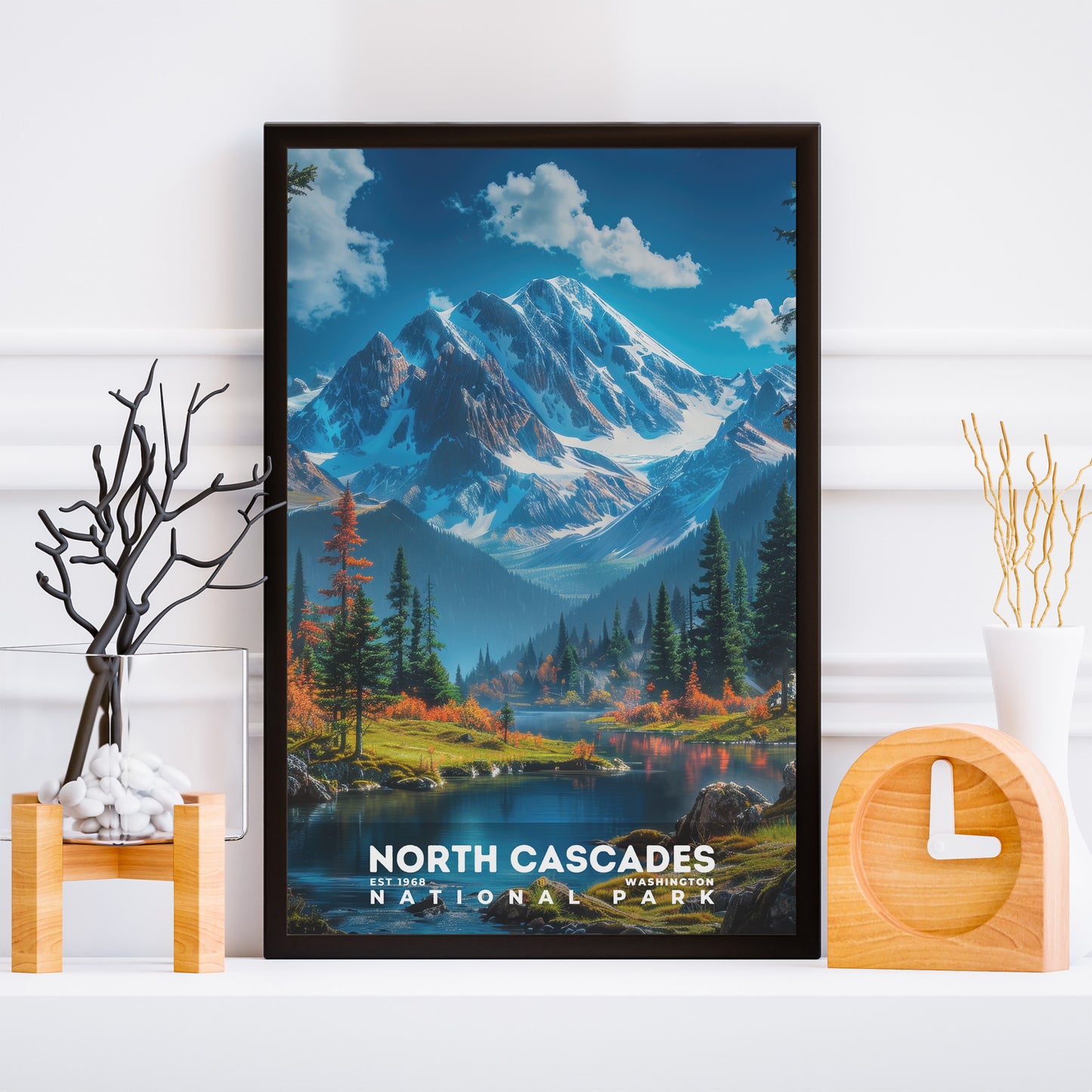 North Cascades National Park Poster | S16