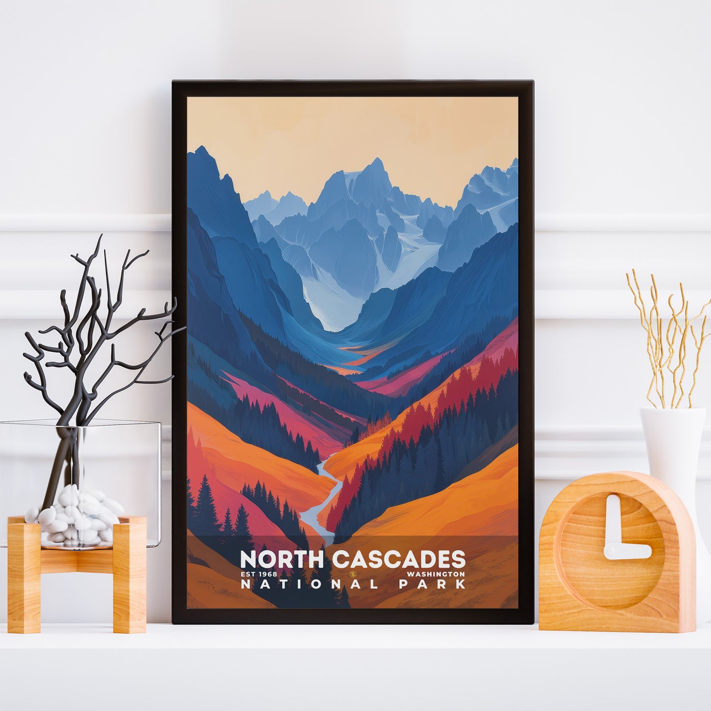 North Cascades National Park Poster | S20
