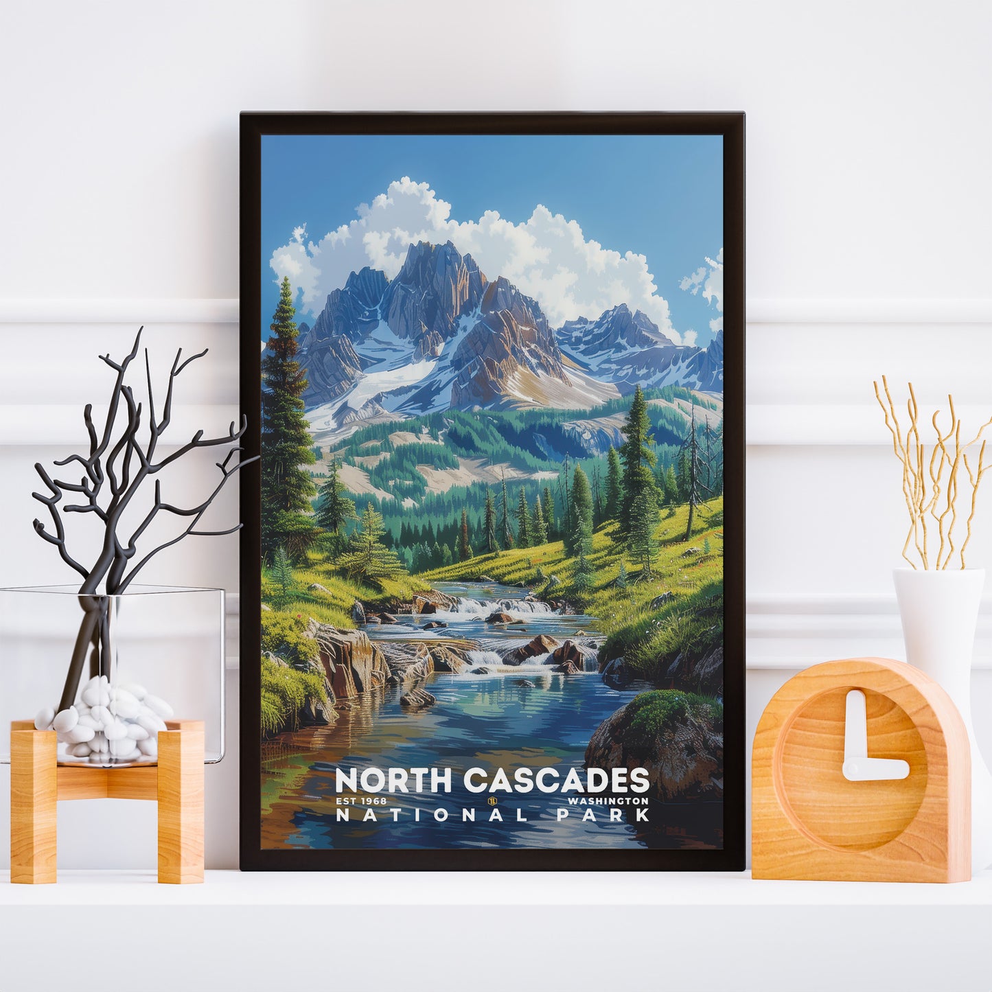 North Cascades National Park Poster | S18