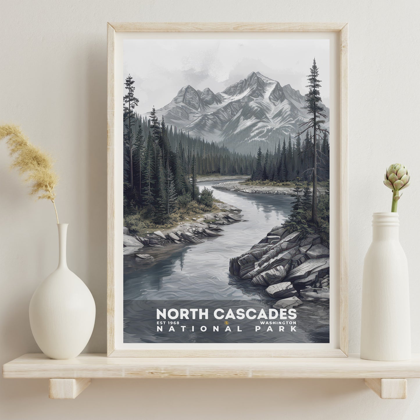 North Cascades National Park Poster | S17