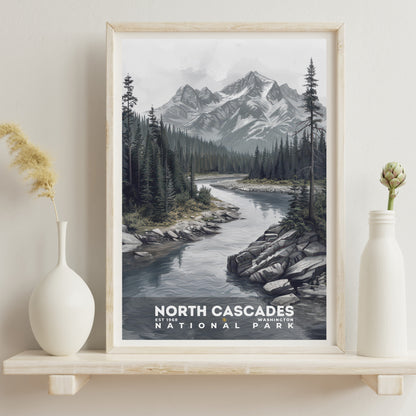 North Cascades National Park Poster | S17