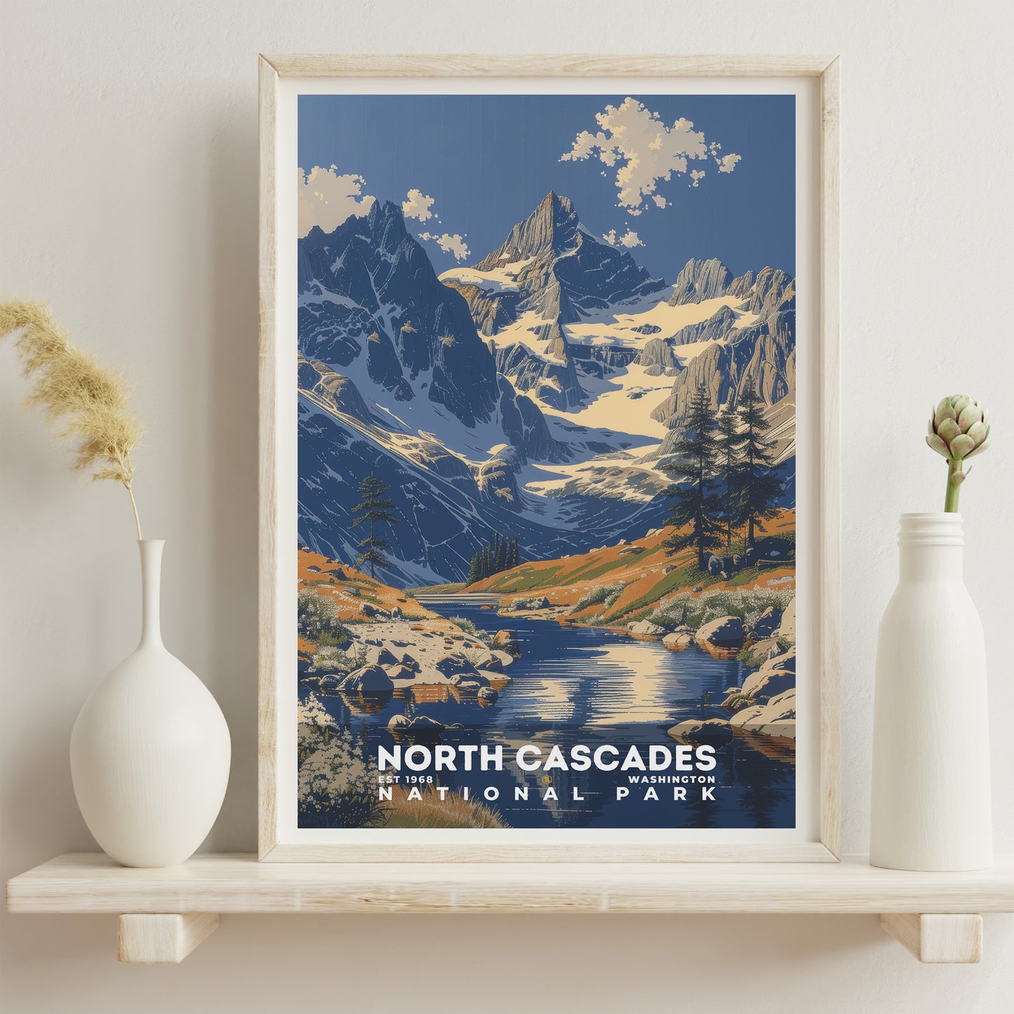 North Cascades National Park Poster | S19