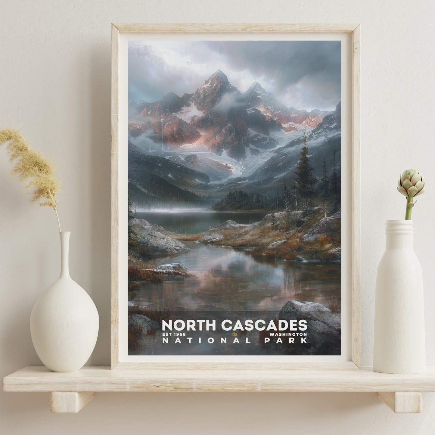 North Cascades National Park Poster | S12