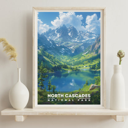 North Cascades National Park Poster | S13