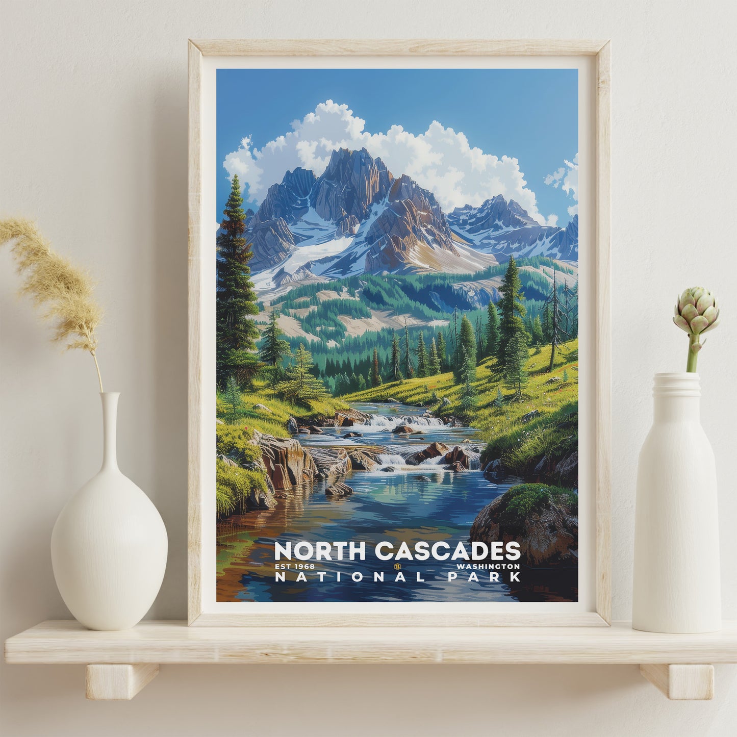 North Cascades National Park Poster | S18