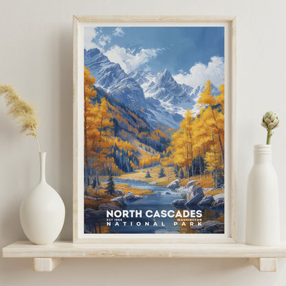 North Cascades National Park Poster | S14