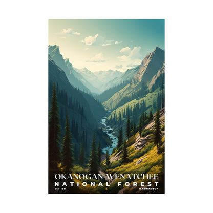 Okanogan-Wenatchee National Forest Poster | S01