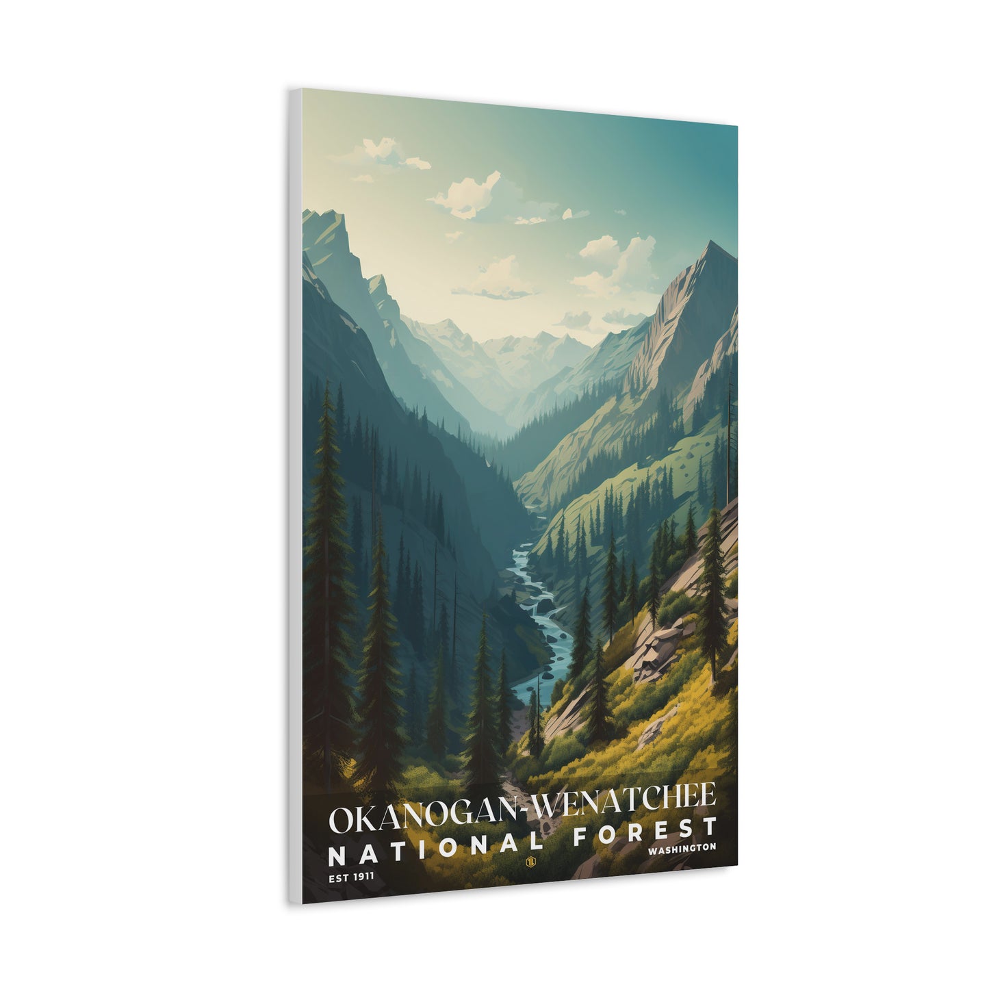 Okanogan-Wenatchee National Forest Poster | S01