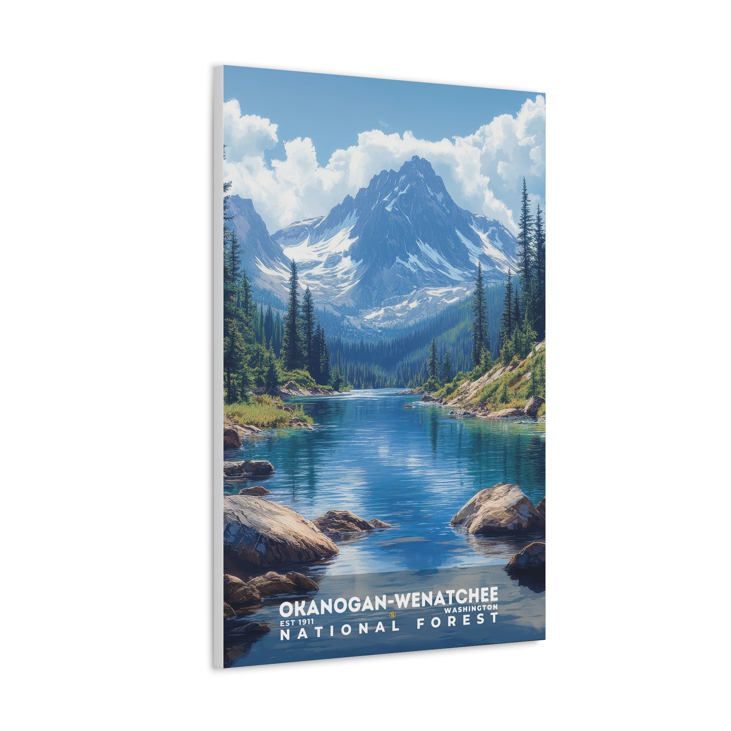 Okanogan-Wenatchee National Forest Poster | S02