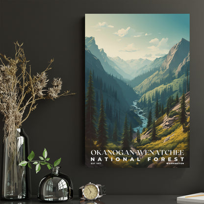 Okanogan-Wenatchee National Forest Poster | S01