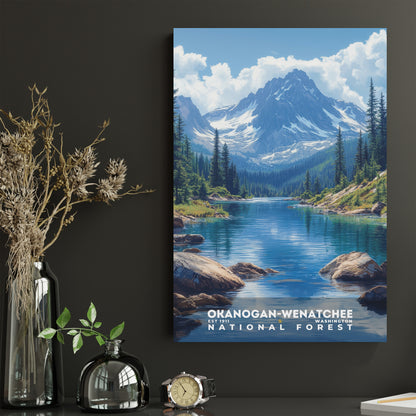 Okanogan-Wenatchee National Forest Poster | S02
