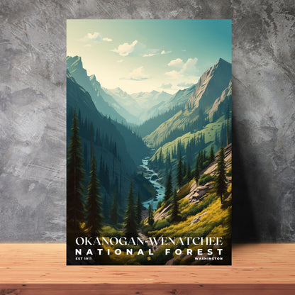 Okanogan-Wenatchee National Forest Poster | S01