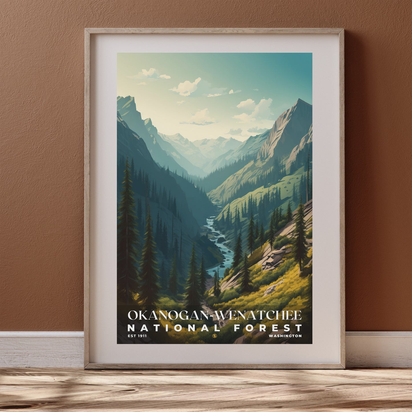Okanogan-Wenatchee National Forest Poster | S01