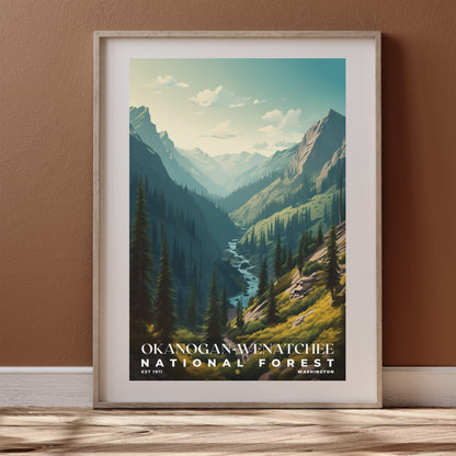 Okanogan-Wenatchee National Forest Poster | S01