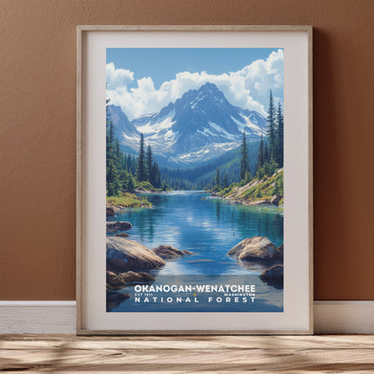 Okanogan-Wenatchee National Forest Poster | S02