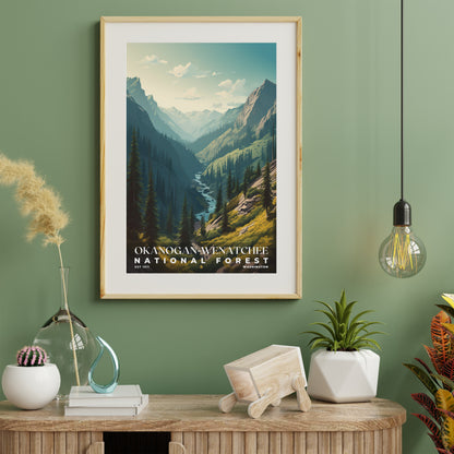 Okanogan-Wenatchee National Forest Poster | S01