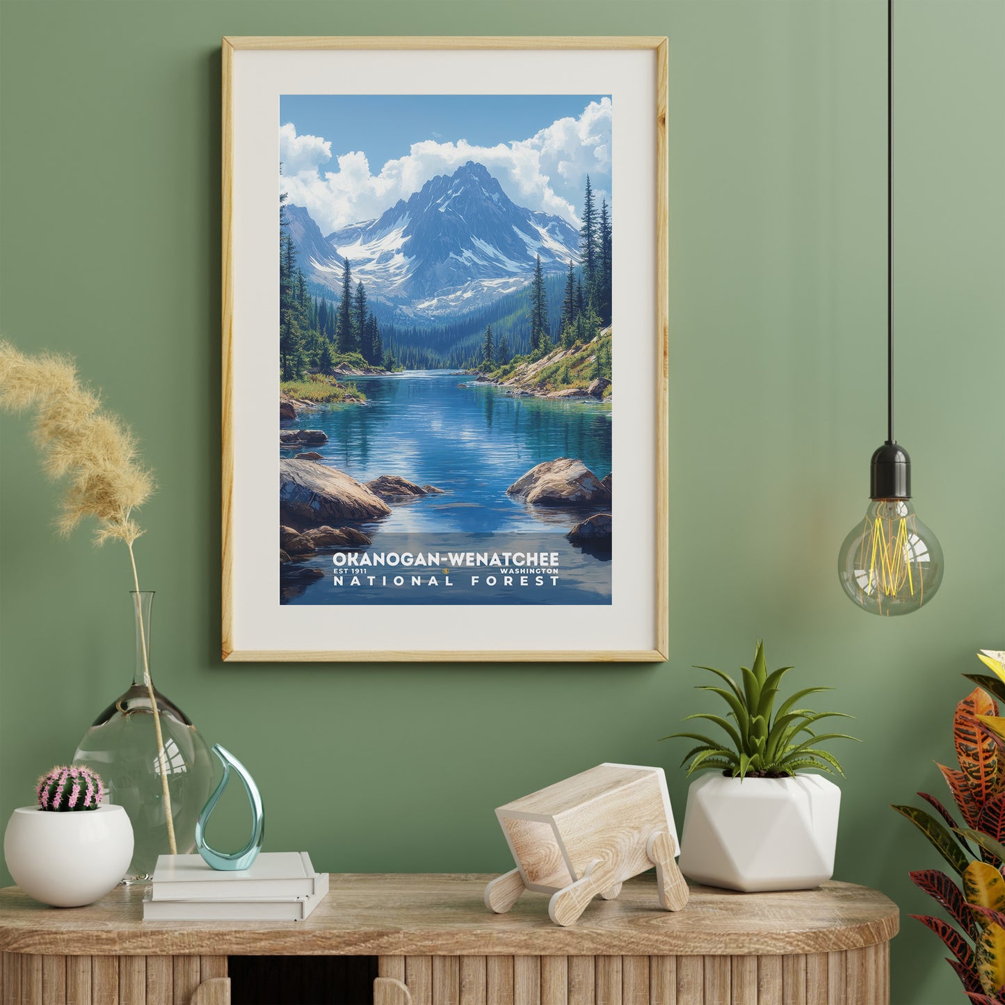 Okanogan-Wenatchee National Forest Poster | S02