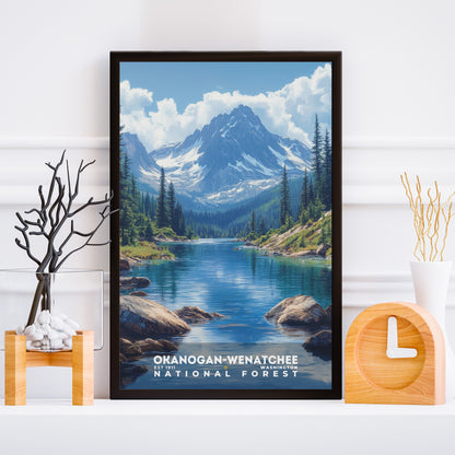 Okanogan-Wenatchee National Forest Poster | S02