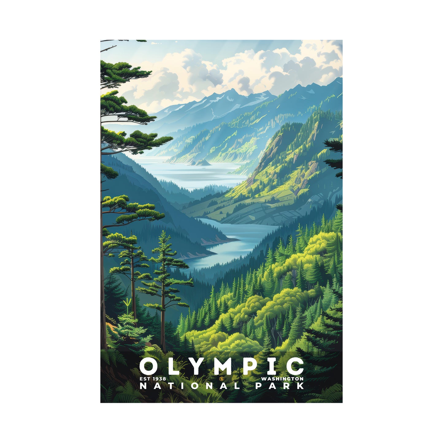 Olympic National Park Poster | S11