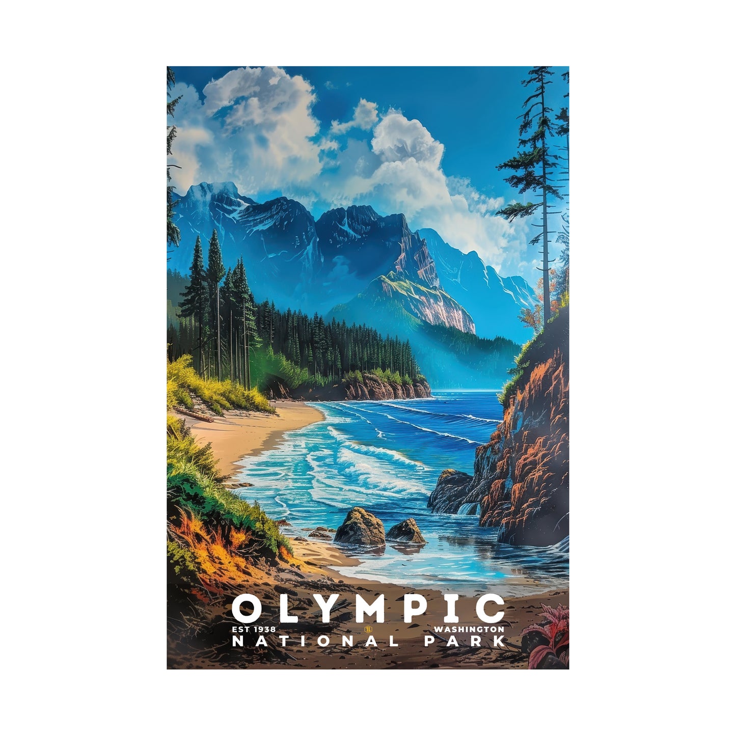 Olympic National Park Poster | S16