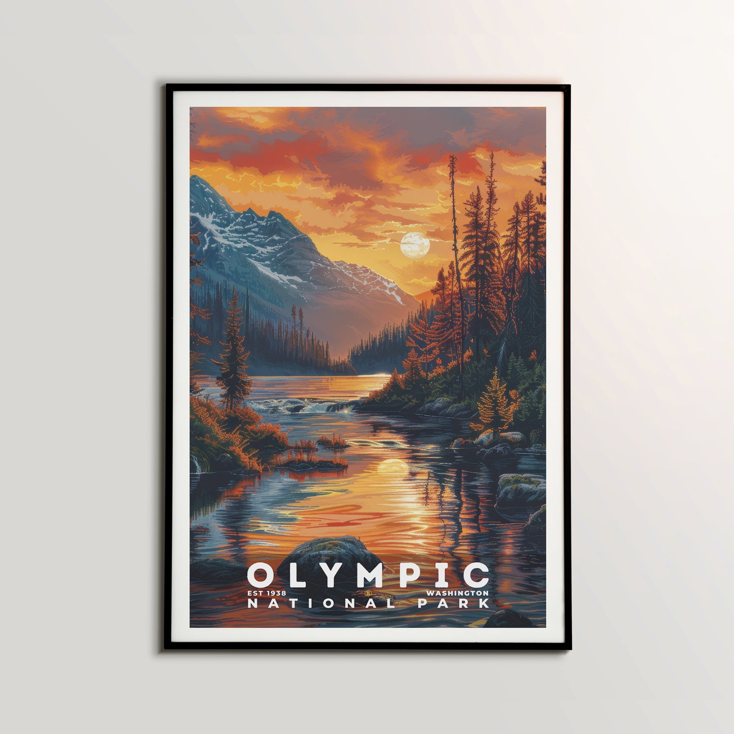 Olympic National Park Poster | S18