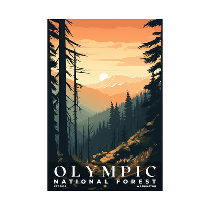 Olympic National Forest Poster | S01