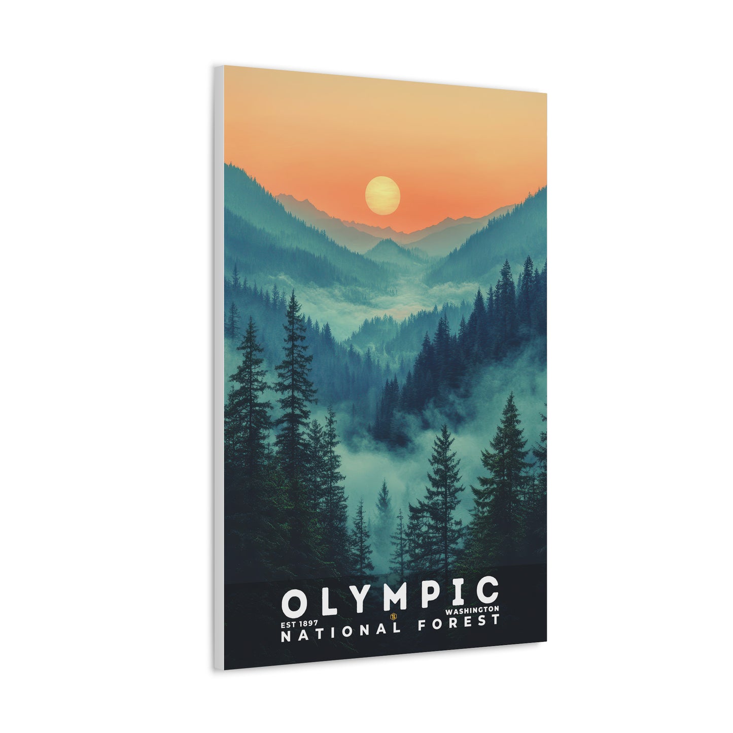 Olympic National Forest Poster | S02
