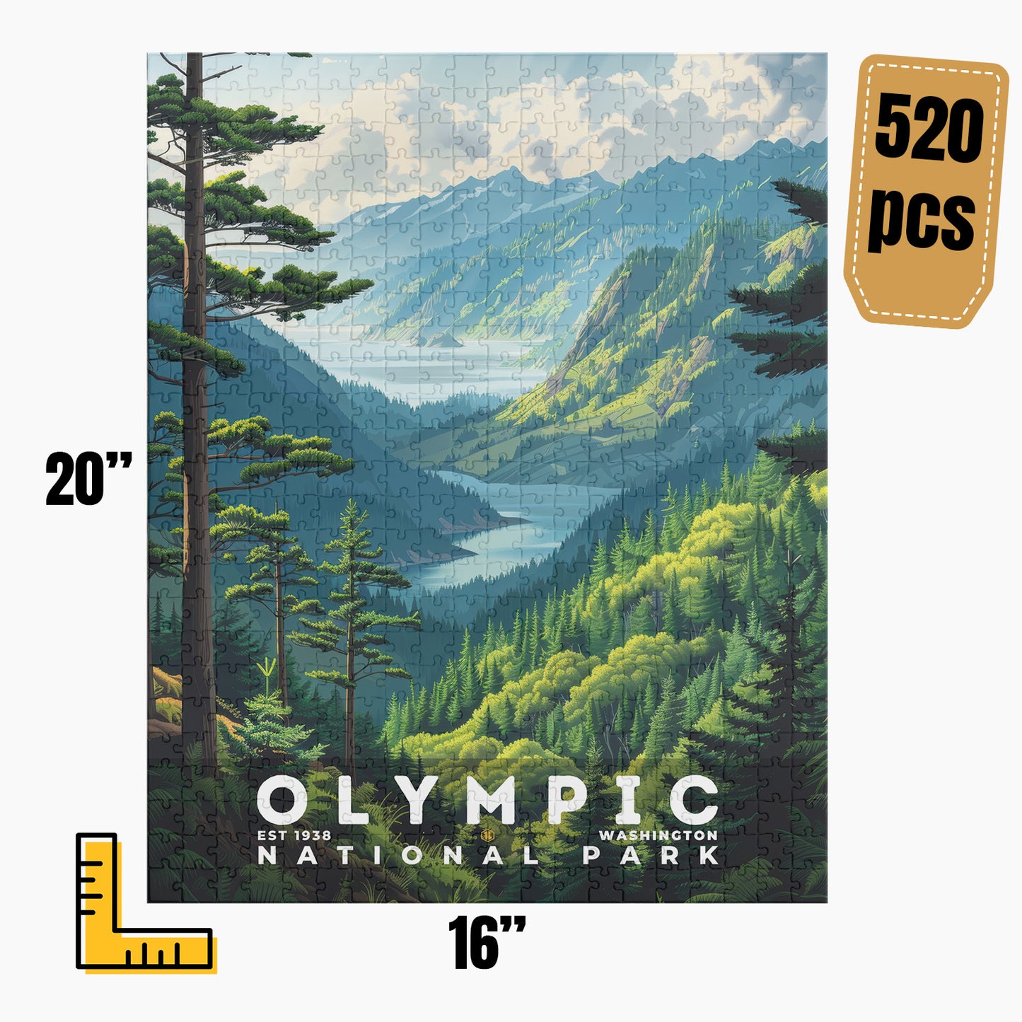 Olympic National Park Puzzle | S11