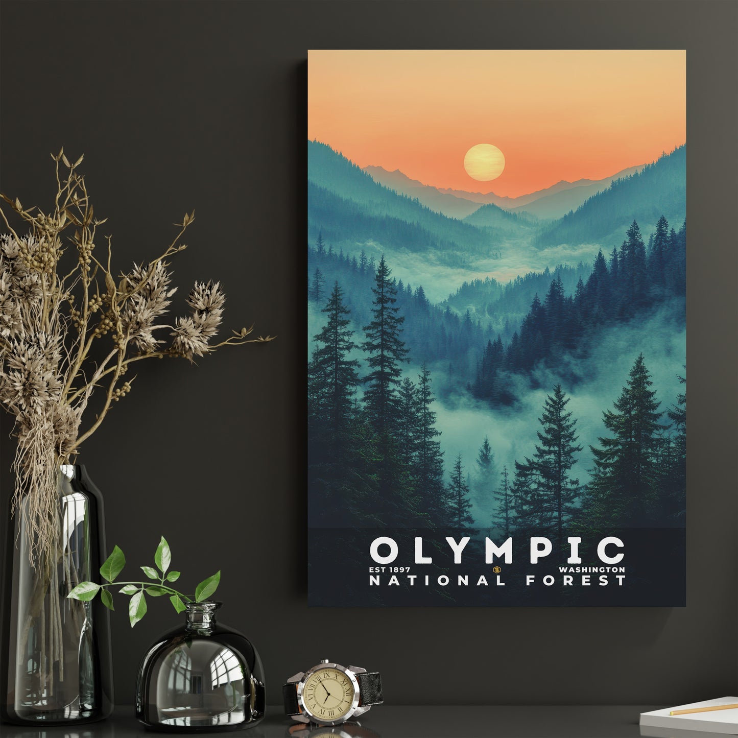 Olympic National Forest Poster | S02