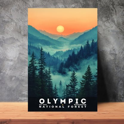 Olympic National Forest Poster | S02