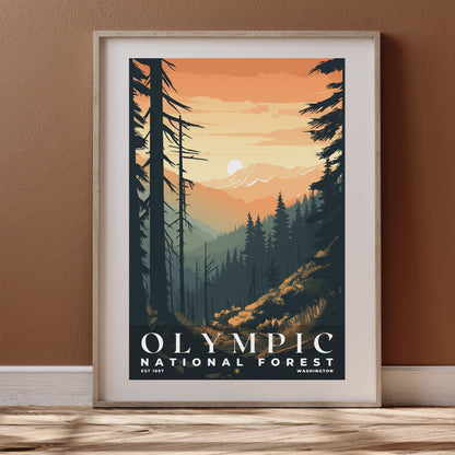 Olympic National Forest Poster | S01