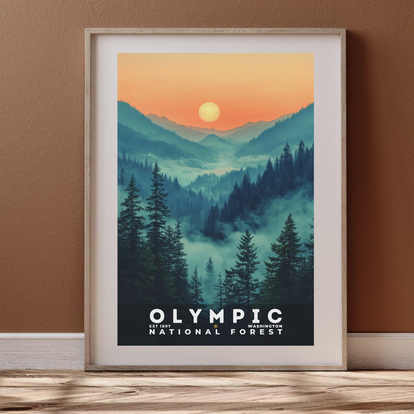 Olympic National Forest Poster | S02