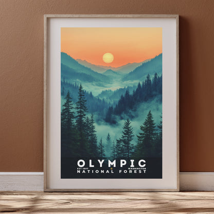 Olympic National Forest Poster | S02