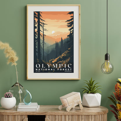 Olympic National Forest Poster | S01