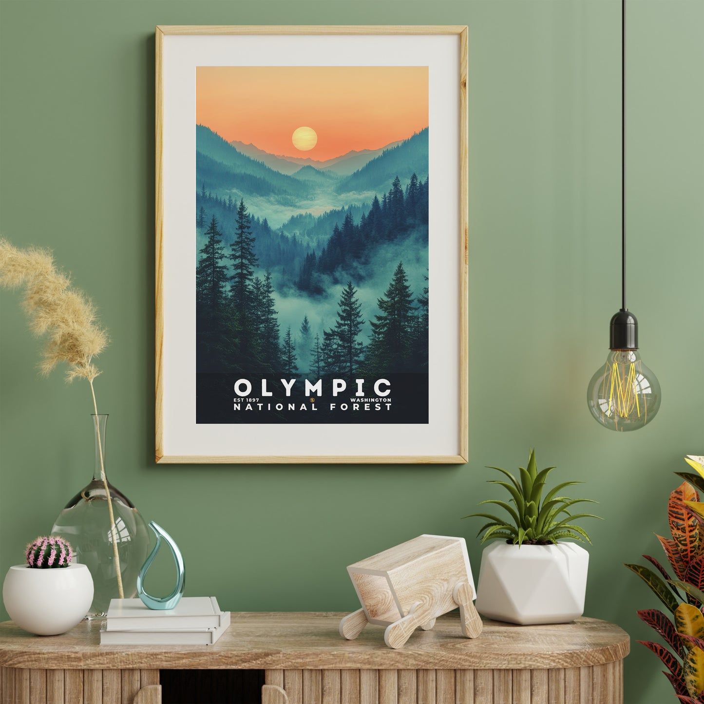 Olympic National Forest Poster | S02