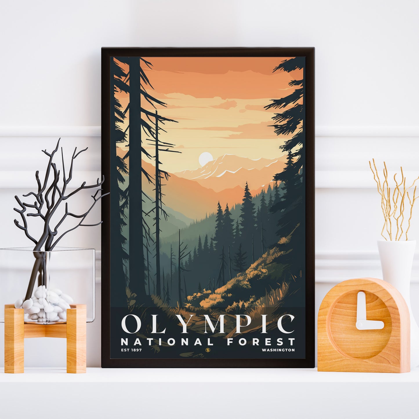 Olympic National Forest Poster | S01