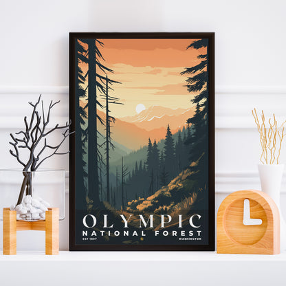Olympic National Forest Poster | S01
