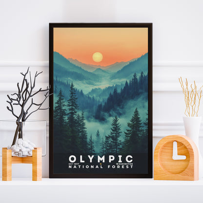 Olympic National Forest Poster | S02