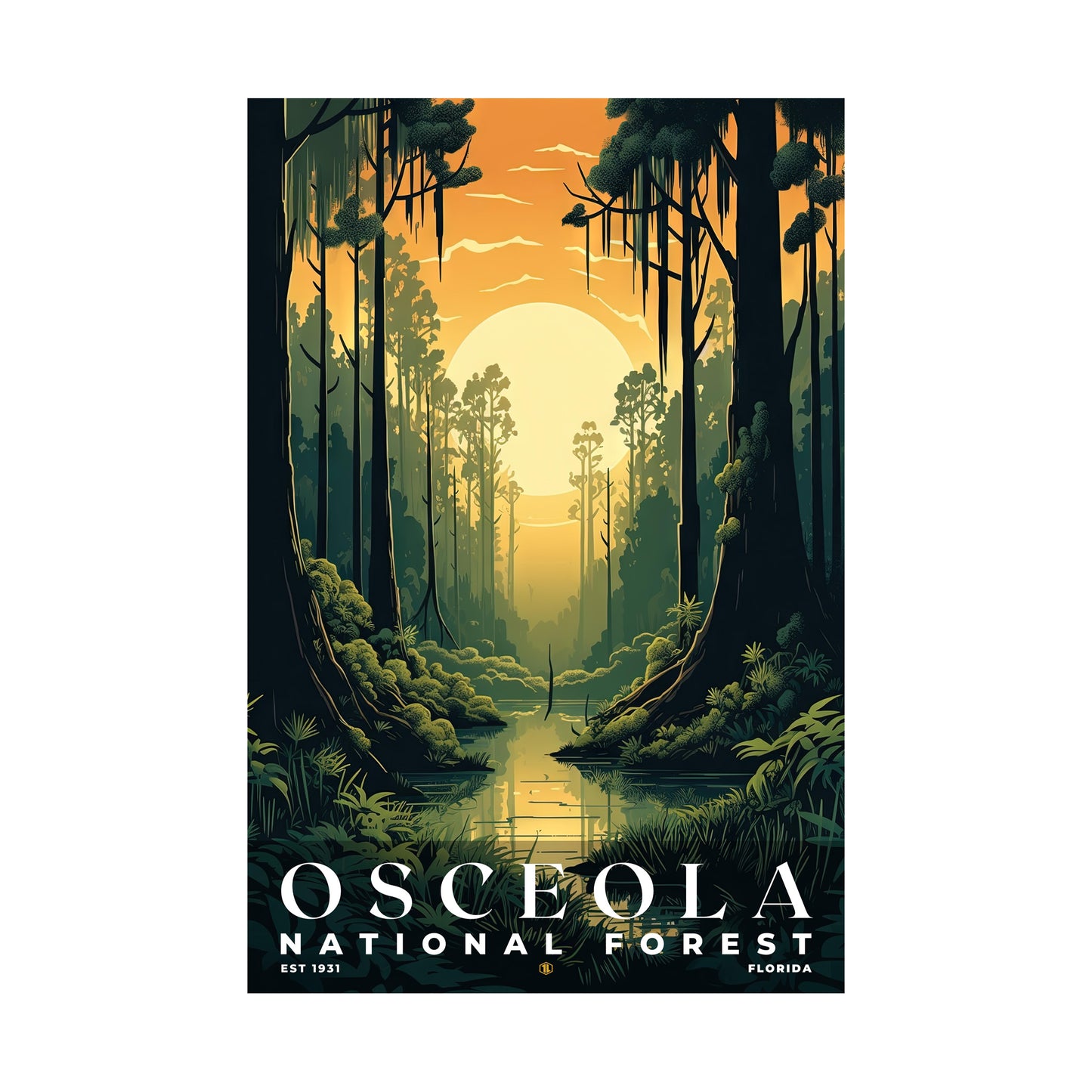 Osceola National Forest Poster | S01