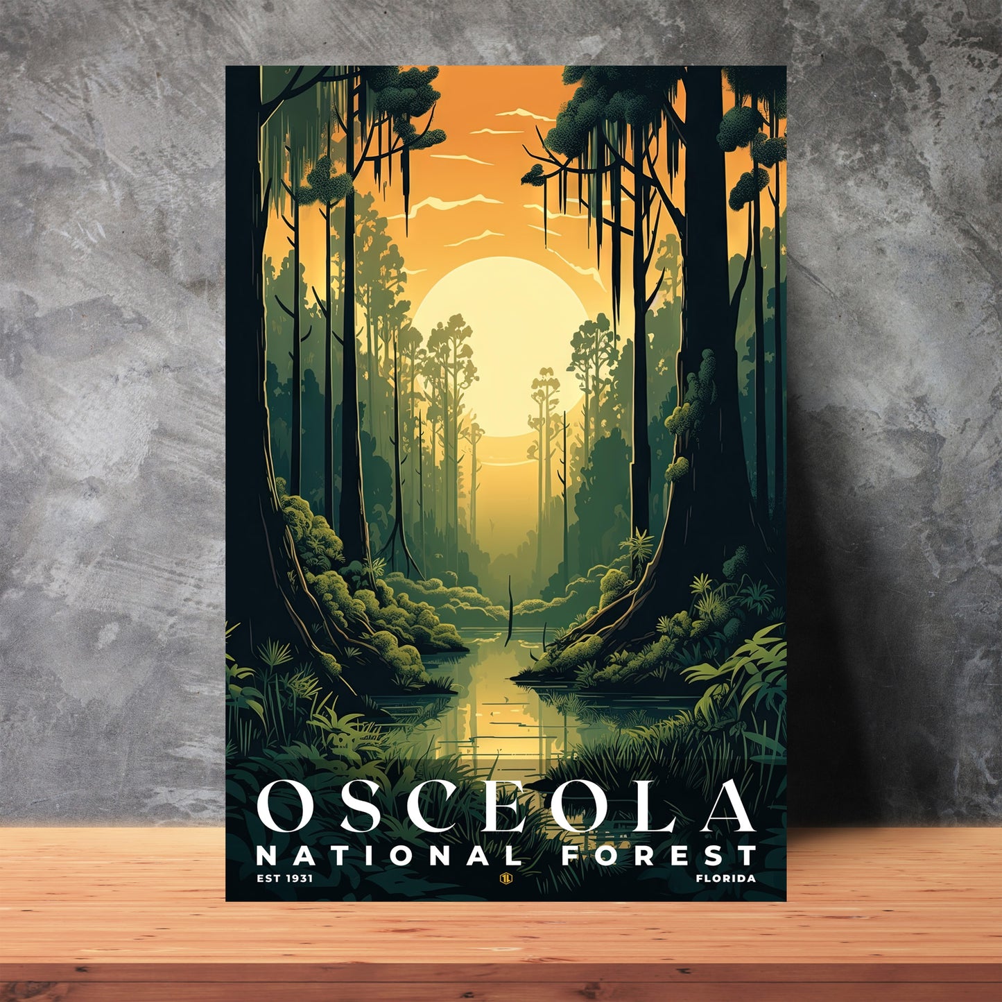 Osceola National Forest Poster | S01